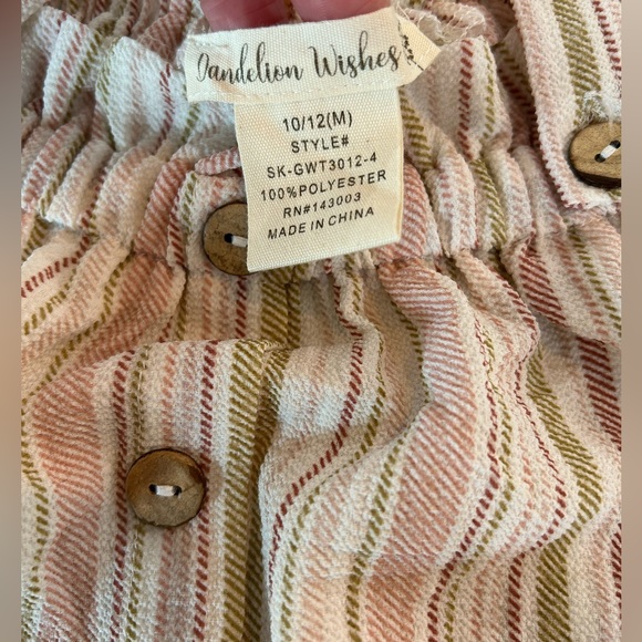 Sheer Top with Removable Straps- Size 10/12- *New* - Picture 3 of 4